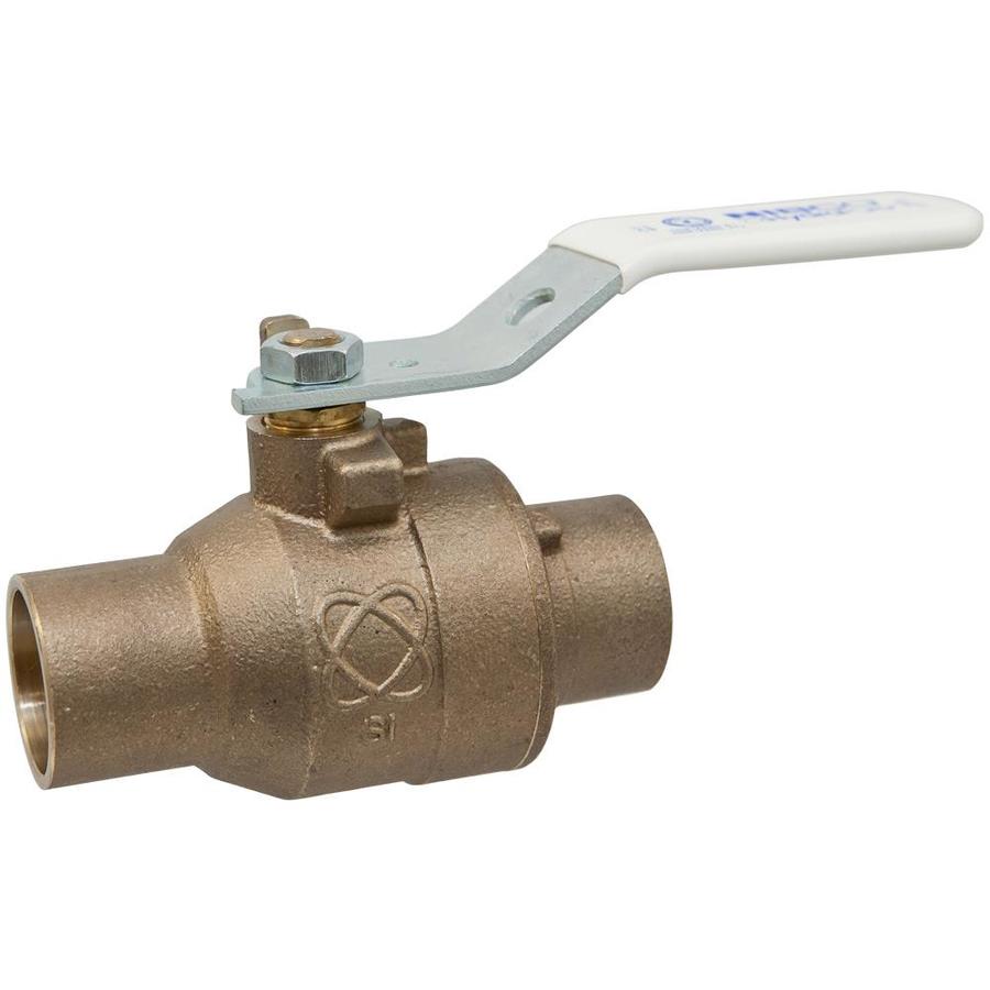 1 in Bronze Sweat In Line Ball Valve