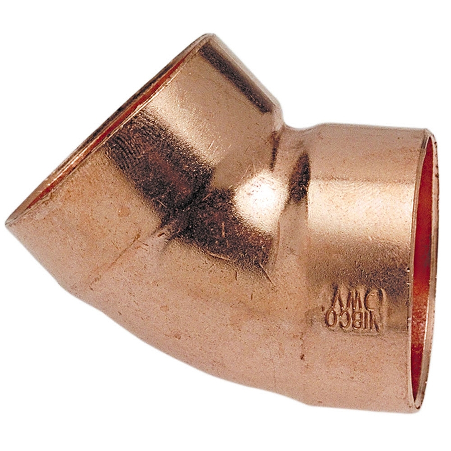 2 in x 2 in 45 Degree Copper Slip Elbow Fitting