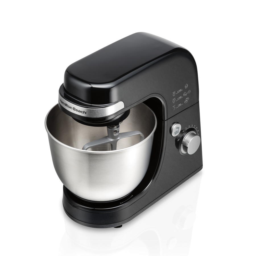 Hamilton Beach Hamilton Beach 4 Qt Black Stand Mixer Stainless Steel | 63390