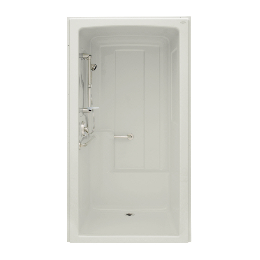 KOHLER White Acrylic One Piece Shower (Common 38 in x 45 in; Actual 84 in x 37.25 in x 45 in)