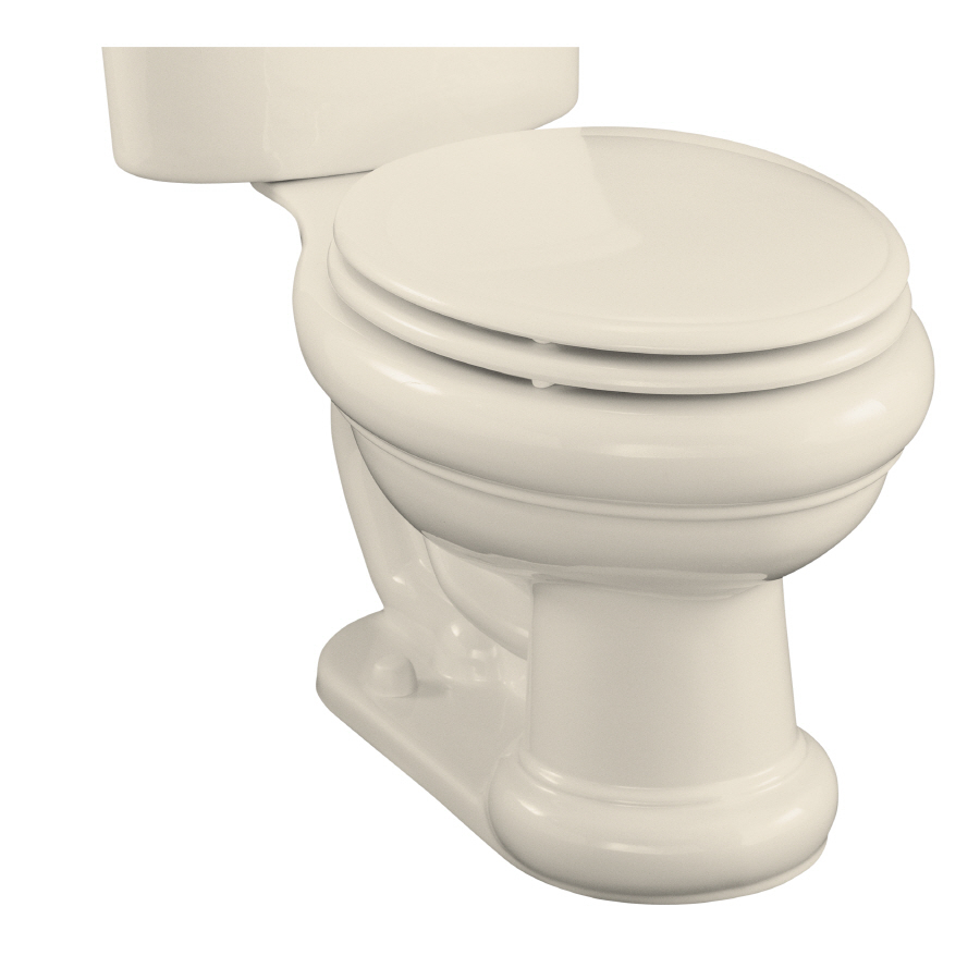 KOHLER Revival Standard Height Almond 12 in Rough In Elongated Toilet Bowl