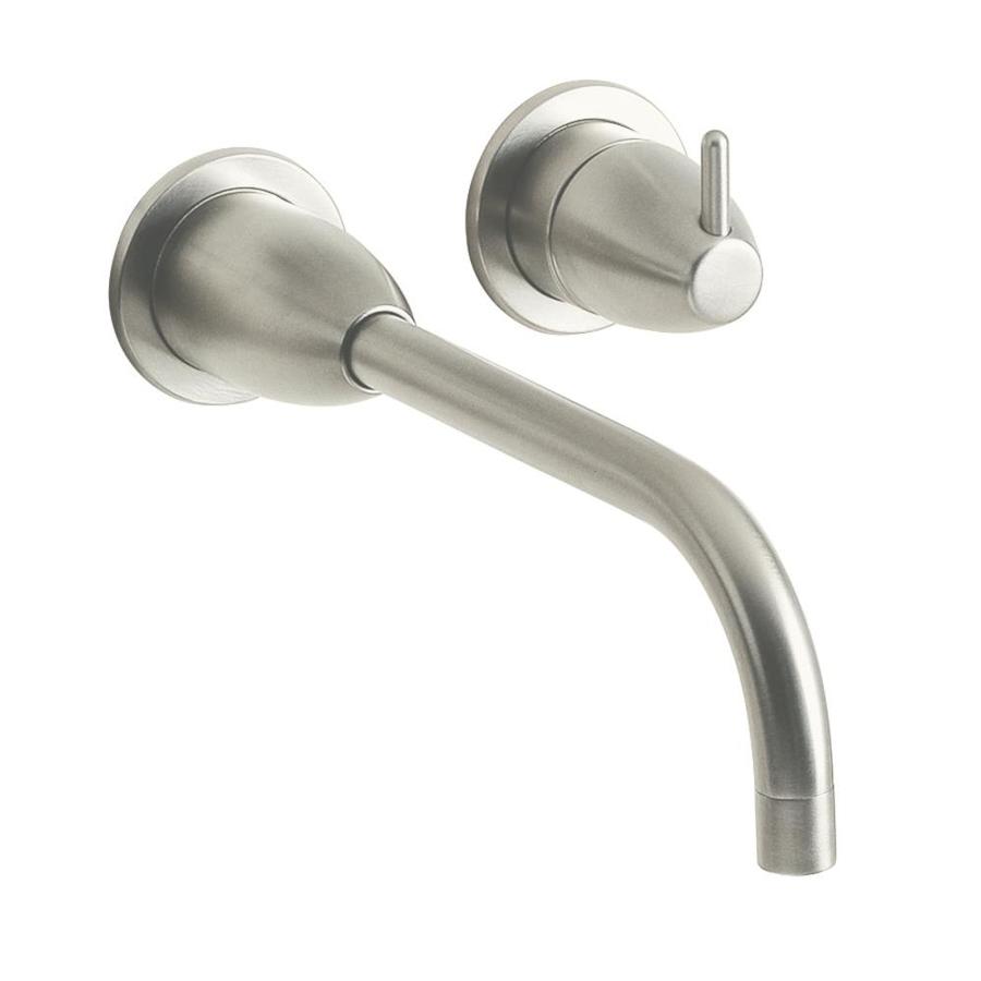 KOHLER Falling Water Vibrant Brushed Nickel 1 Handle 4 in Centerset Bathroom Sink Faucet