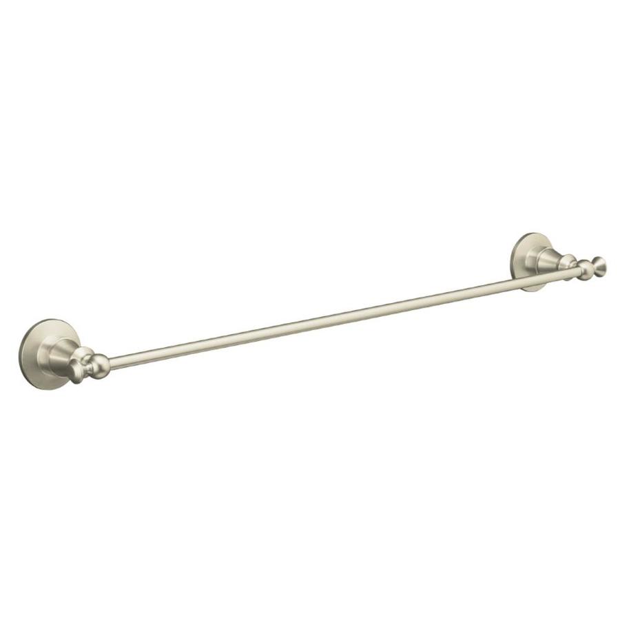 KOHLER 18 Antique Vibrant Brushed Nickel Towel Bar