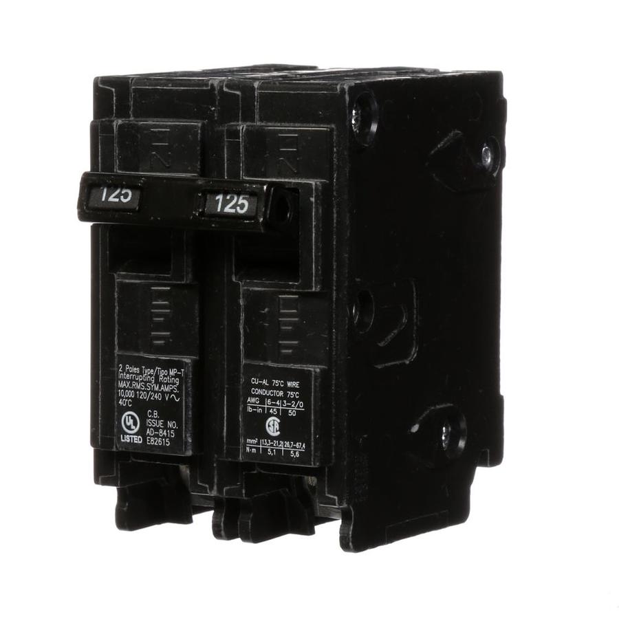 Murray QP 125 Amp Double Pole Circuit Breaker