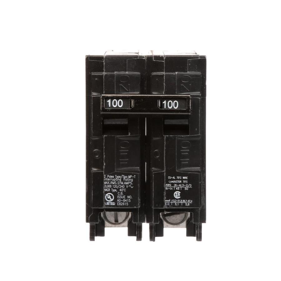 Murray QP 100 Amp Double Pole Circuit Breaker