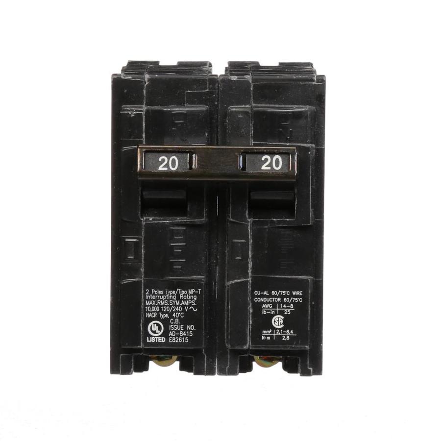 Murray QP 20 Amp Double Pole Circuit Breaker