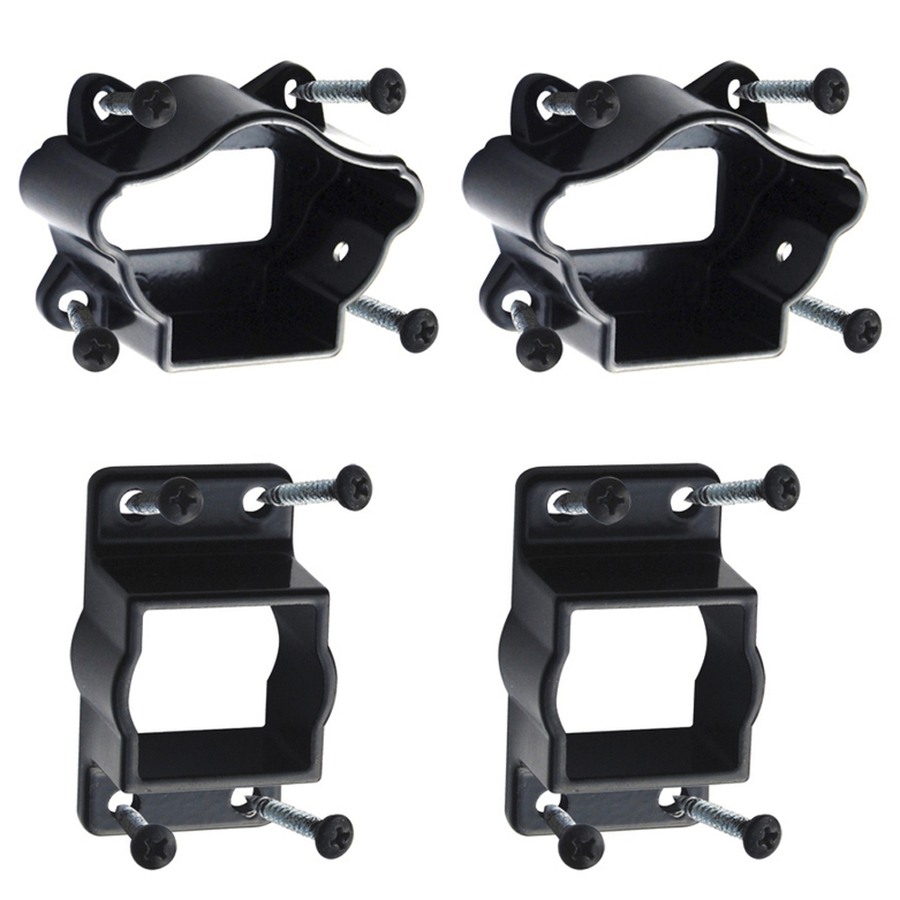 Barrette 24 Piece Black Aluminum Porch Line Brackets