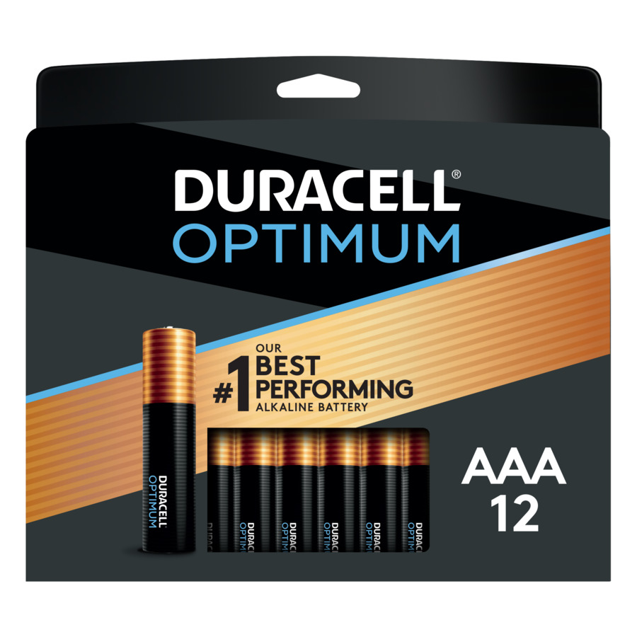 Duracell Optimum Alkaline AAA Batteries (12-Pack) | 032665
