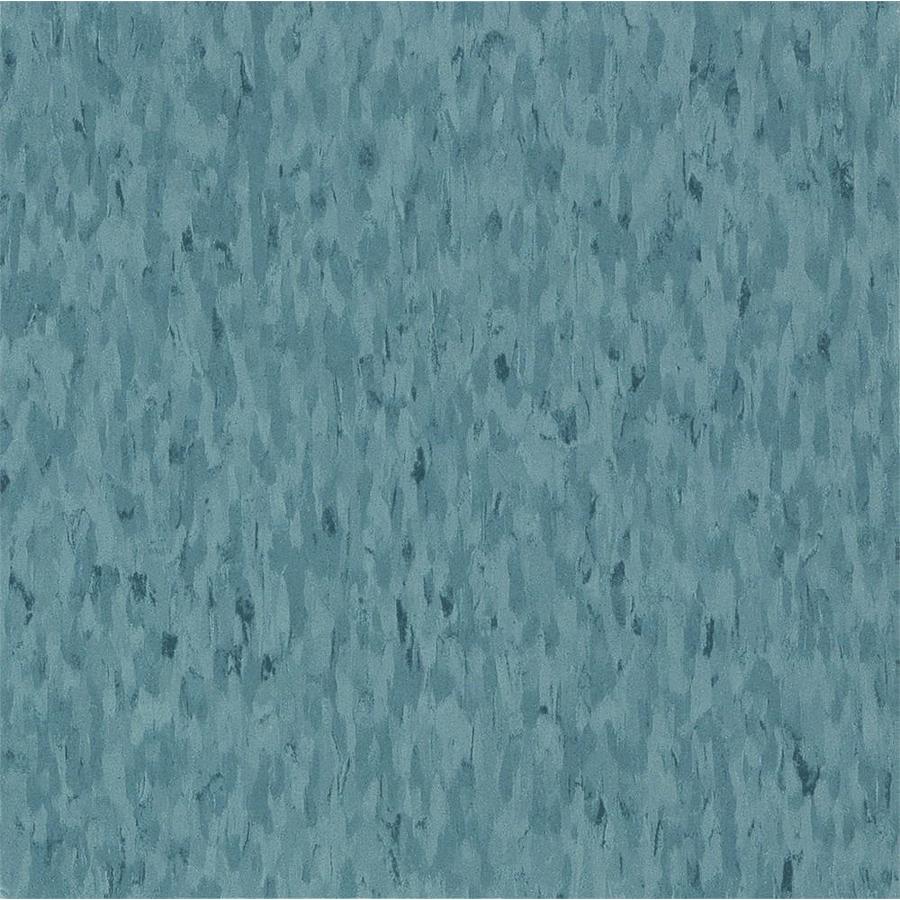 Armstrong 12 In x 12 In Mid Grayed Blue Chip Pattern Commercial Vinyl Tile