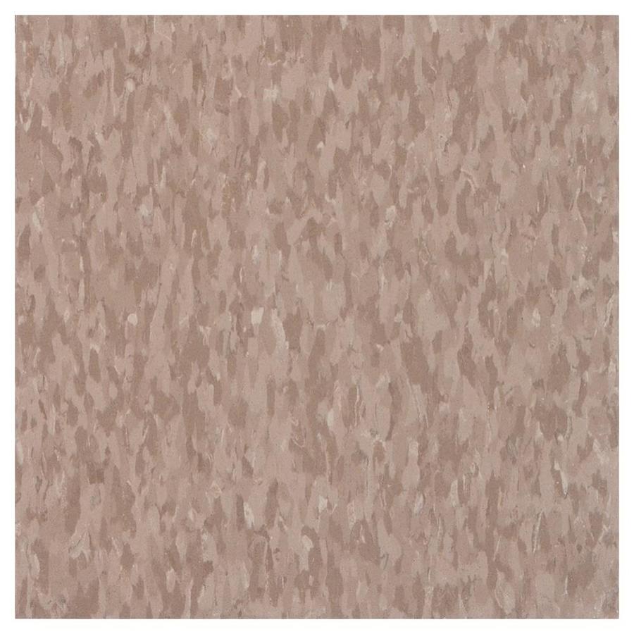 Armstrong 12 in x 12 in Cafe Latte Chip Pattern Commercial Vinyl Tile