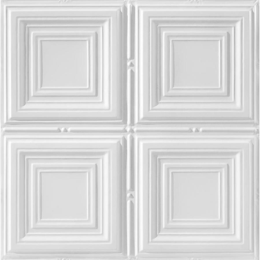 Armstrong Metallaire Medium Panels Lay In Ceiling Tile (Common 24 in x 24 in; Actual 23.75 in x 23.75 in)