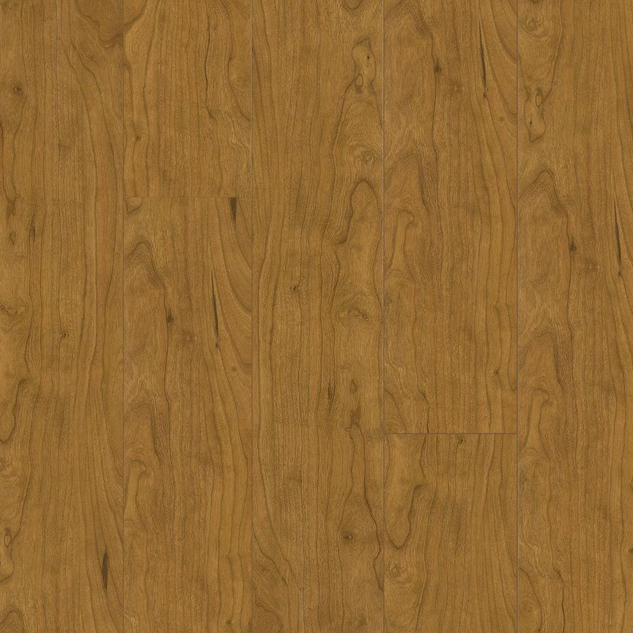 Armstrong 5.31 in W x 3.98 ft L Washington Cherry High Gloss Laminate Wood Planks