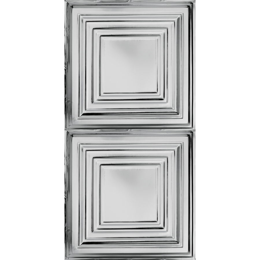 Armstrong Metallaire Large Panel Nail Up Ceiling Tile (Common 24 in x 48 in; Actual 24.5 in x 48.5 in)