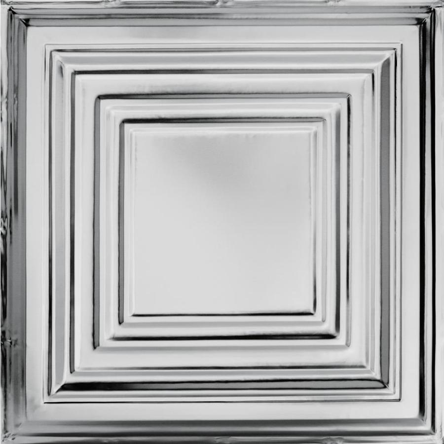 Armstrong Metallaire Large Panel Lay In Ceiling Tile (Common 24 in x 24 in; Actual 23.75 in x 23.75 in)