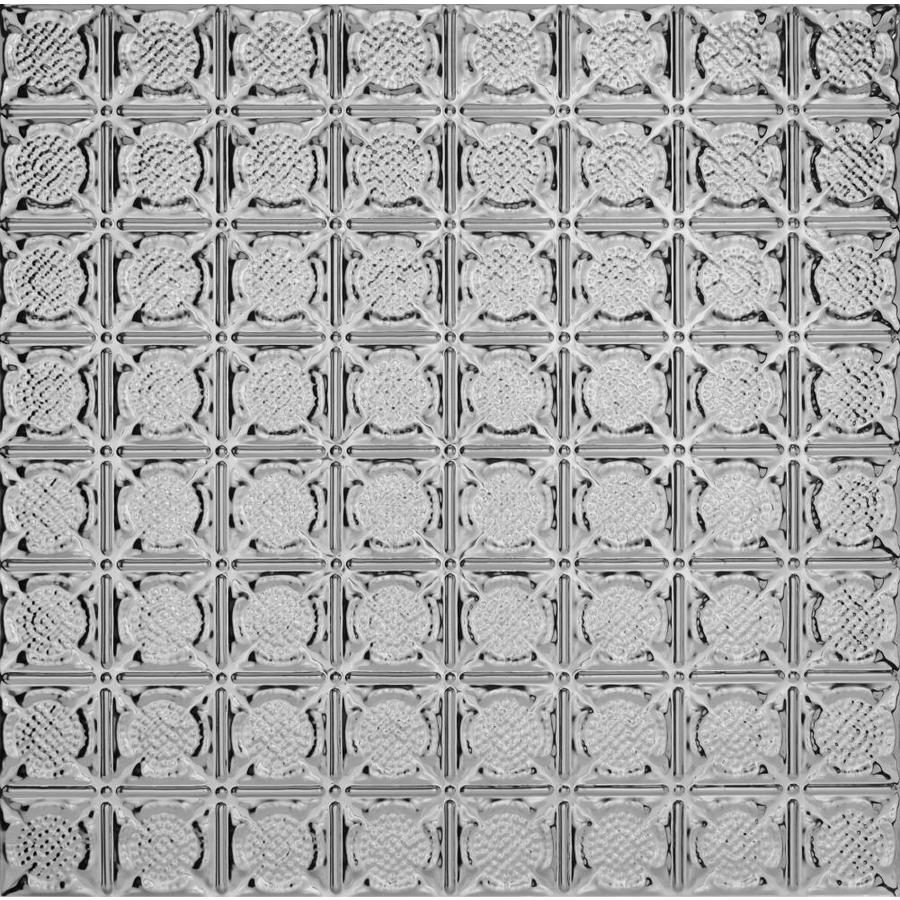 Armstrong Metallaire Medallion Lay In Ceiling Tile (Common 24 in x 24 in; Actual 23.75 in x 23.75 in)