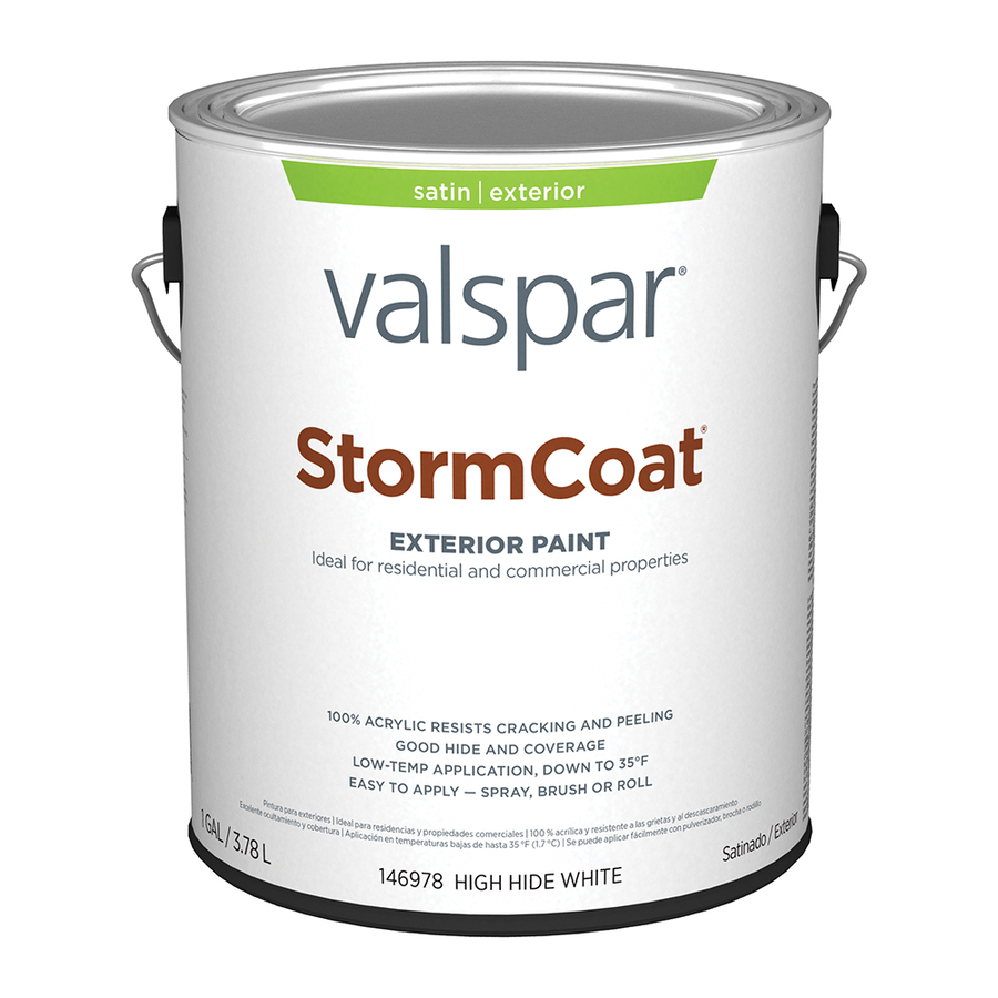 Valspar Storm Coat Color Chart