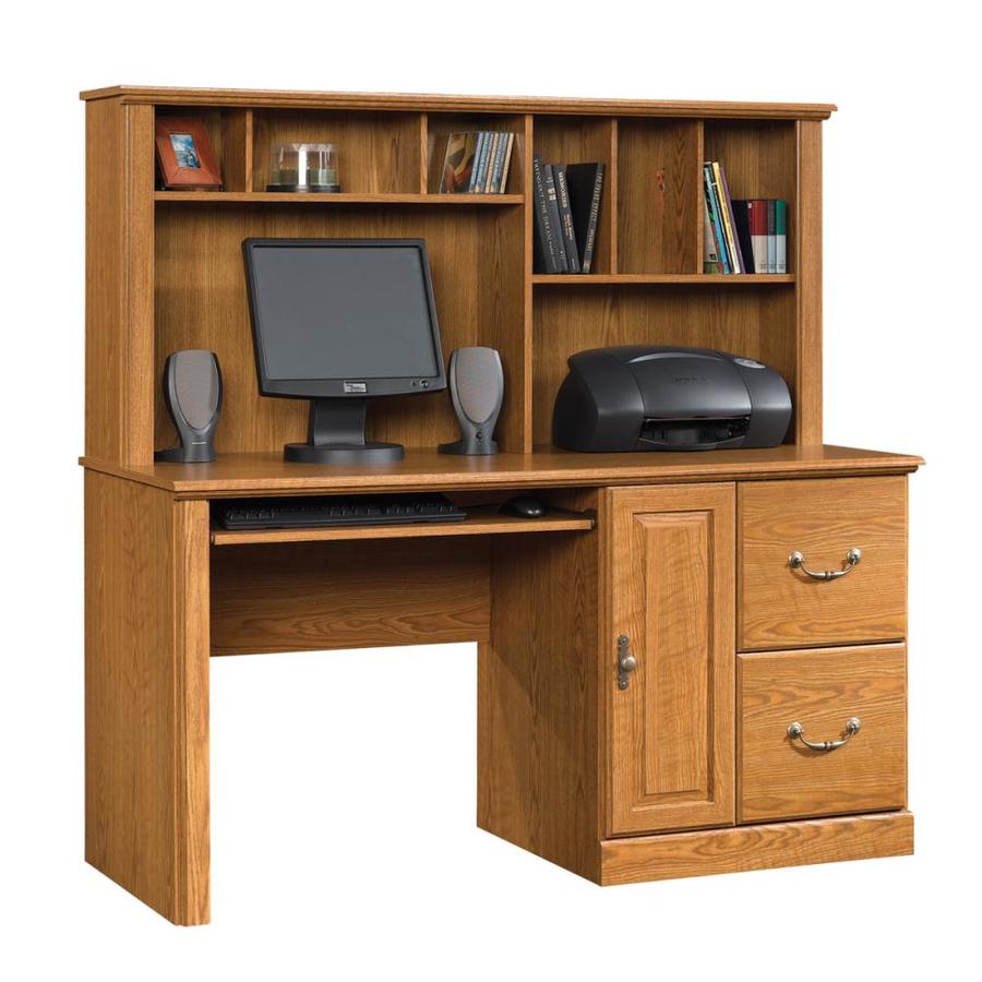 Sauder Orchard Hills Carolina Oak Computer Desk