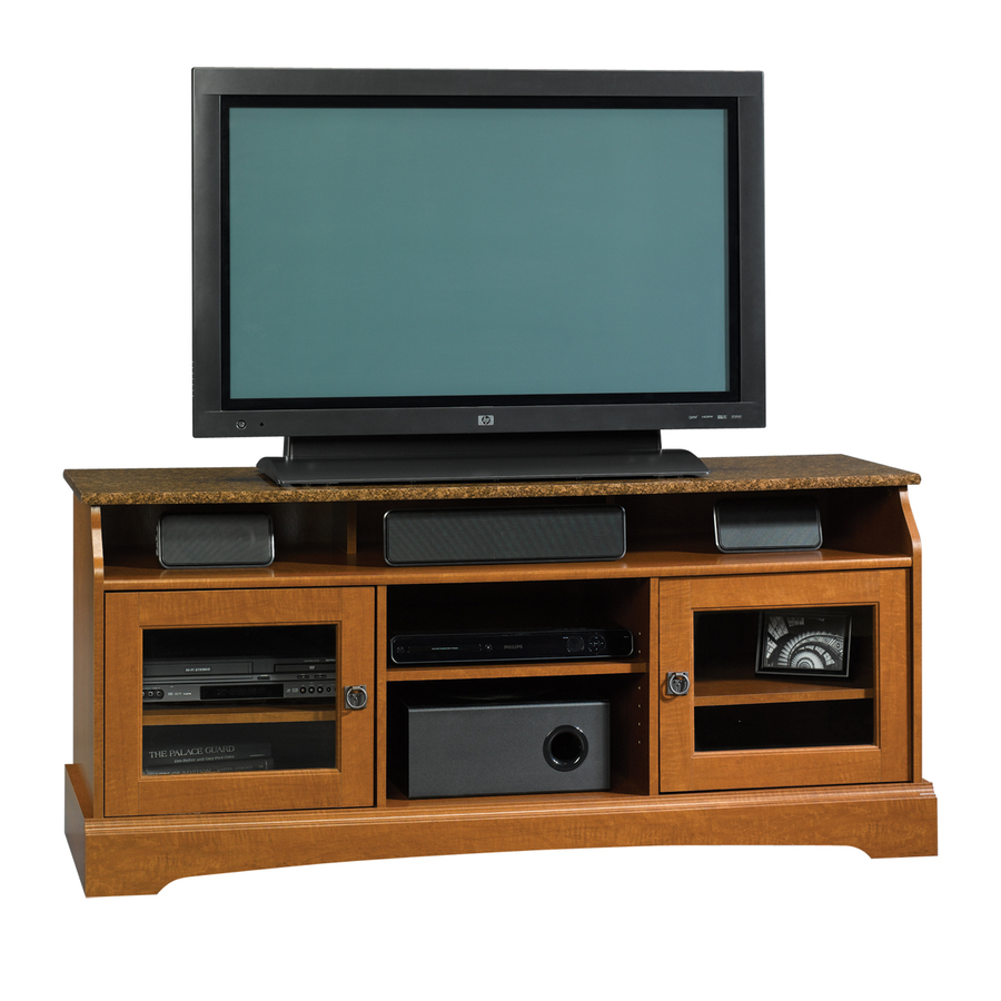 Sauder Graham Hill Autumn Maple Television Stand