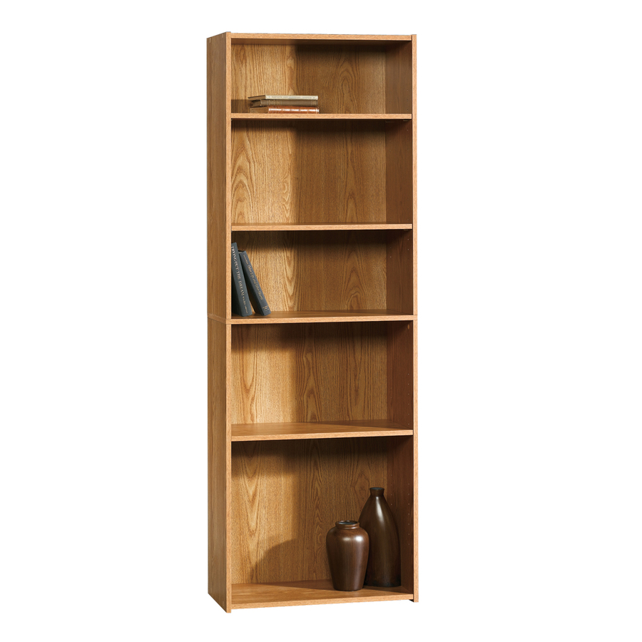 Sauder Beginnings Oregon Oak 71 1/8" 5 Shelf Bookcase