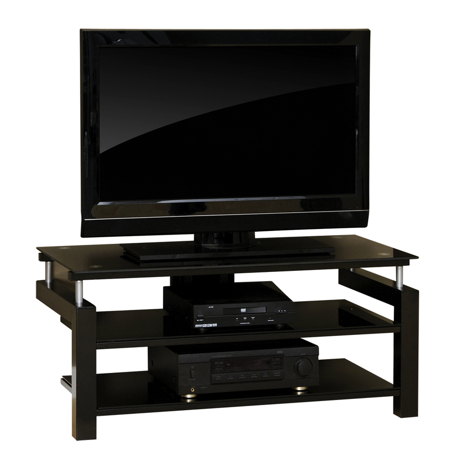 Sauder Lake Point Black Television Stand