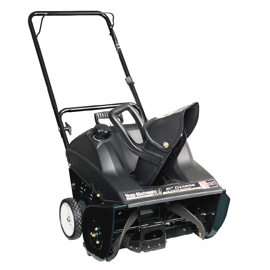 Yard Machines 123cc 21 Single Stage Gas Snow Thrower