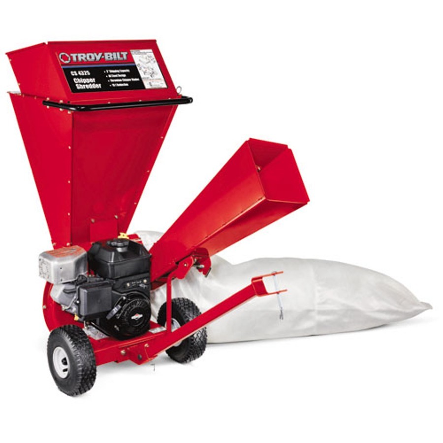 Shop Troy Bilt 250cc Chipper Shredder at Lowes