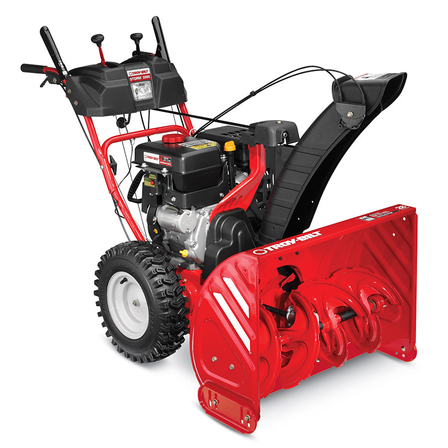 Troy Bilt Storm 2890 277cc 28 in Two Stage Electric Start Gas Snow Blower with Headlights