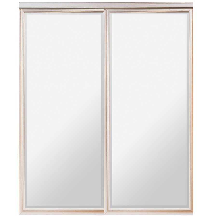 ReliaBilt 47 x 80 Mirrored Interior Sliding Door