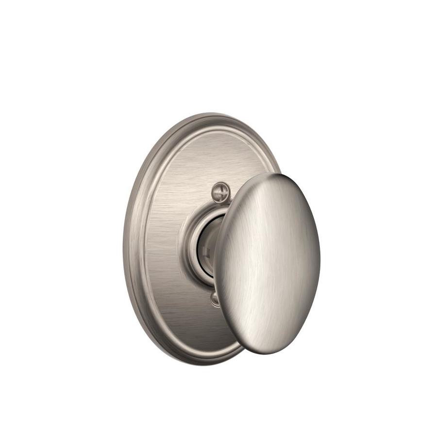 Schlage Siena Satin Nickel Residential Dummy Door Knob