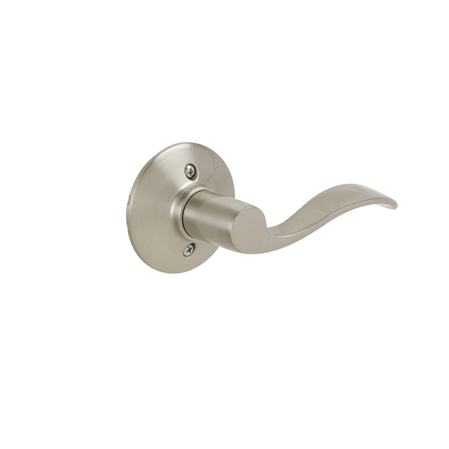 Schlage Accent Satin Nickel Right Handed Dummy Door Lever