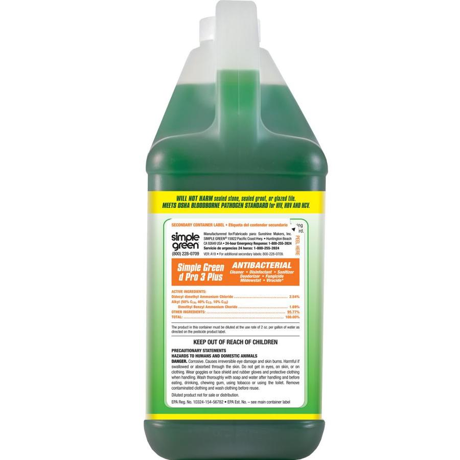 Simple Green 1 Gallon Herbal Disinfectant All Purpose Cleaner In Simple Green 1 Gallon Herbal