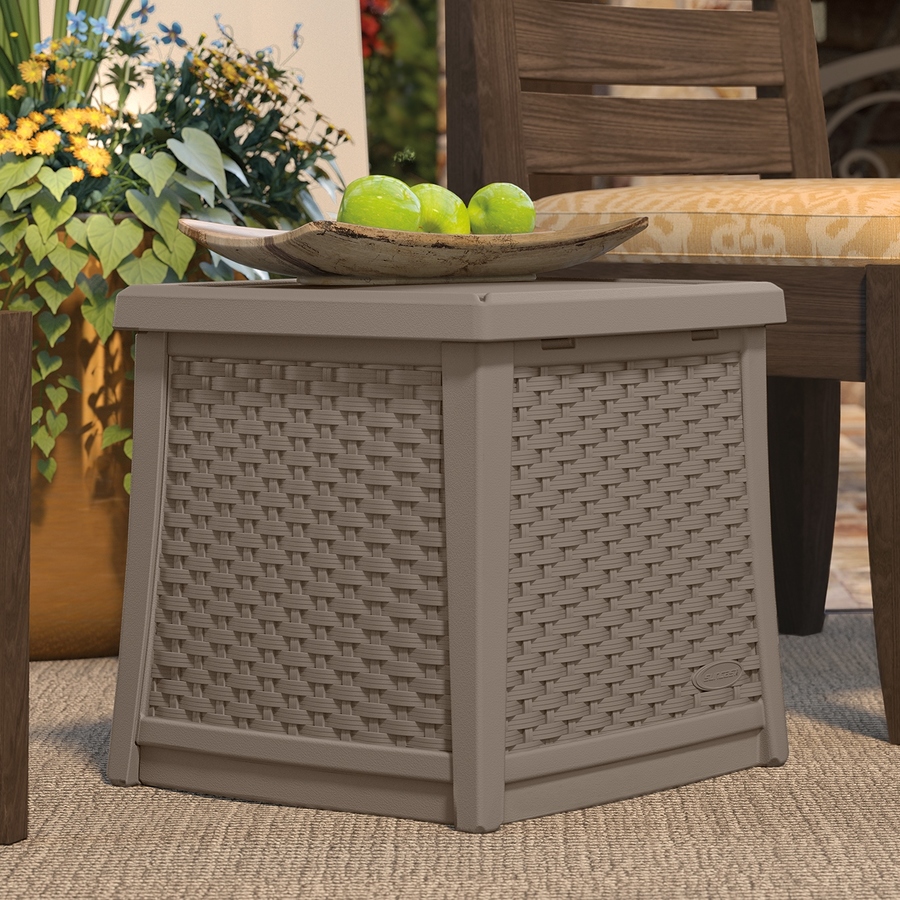 suncast outdoor end table