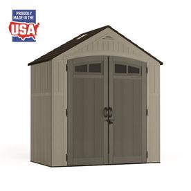 Vinyl Resin Storage Sheds At Lowes Display Product Reviews For Common 7 Ft X 4 Actual