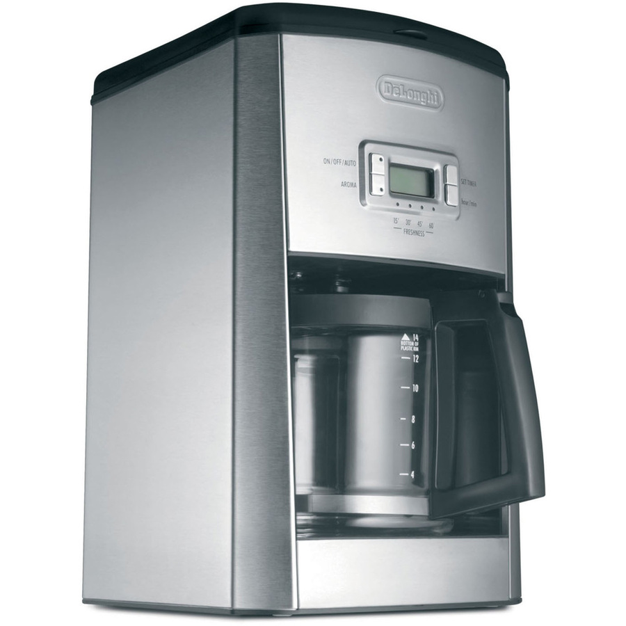 Inicio DeLonghi   Cafetera eléctrica, programable, 14 tazas, cuerpo 