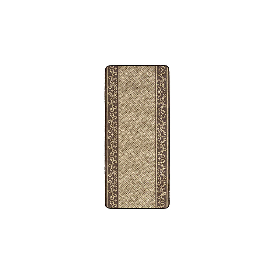 Style Selections Nance Carpet 2 ft 2 in W x 8 ft L Brown Runner