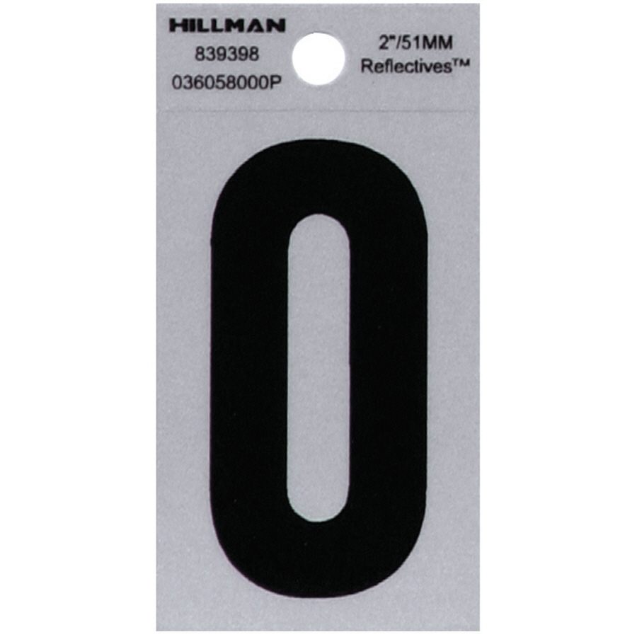 The Hillman Group 2 in Reflective Black House Number 0