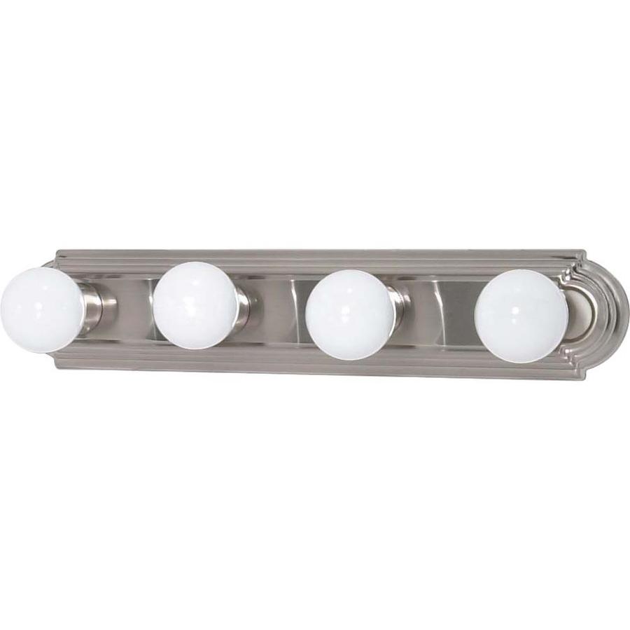 4 Light Ballerina Brushed Nickel Bathroom Vanity Light