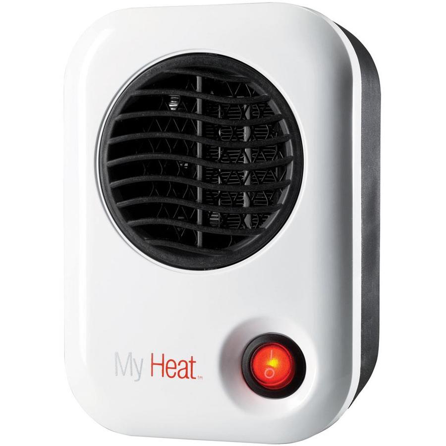 Lasko 200-Watt Ceramic Compact Personal Indoor Electric Space Heater in White | 101