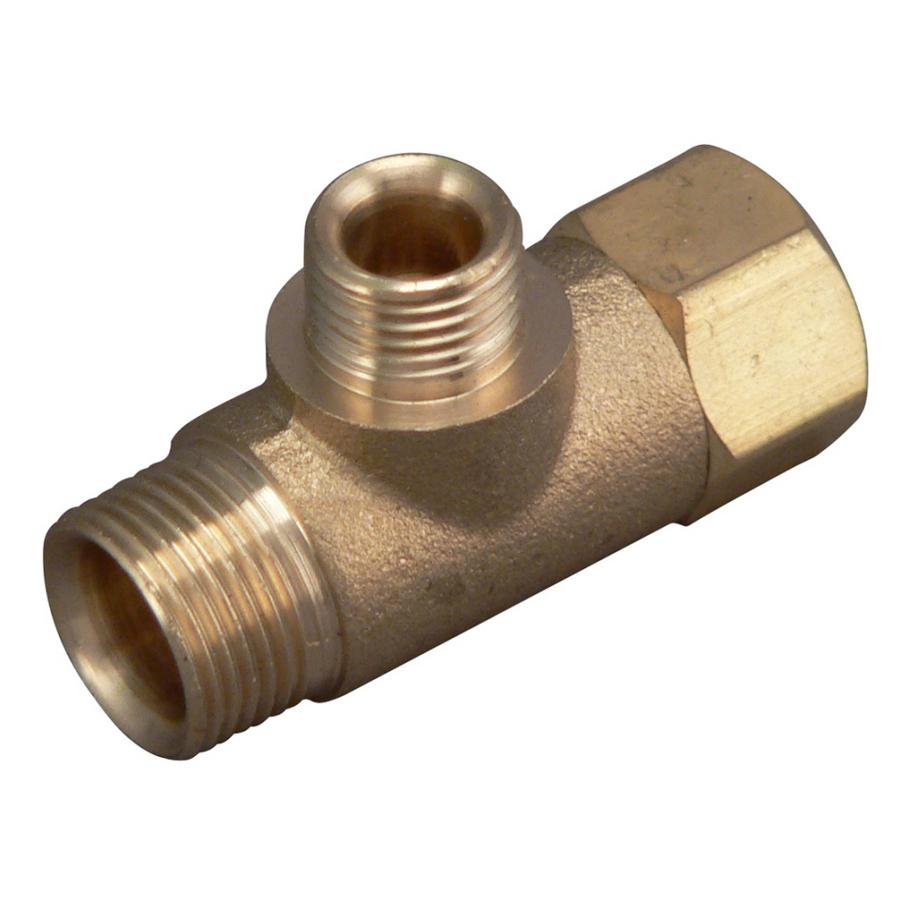 Keeney Mfg. Co. Rough Brass 3 Way Add A Tee