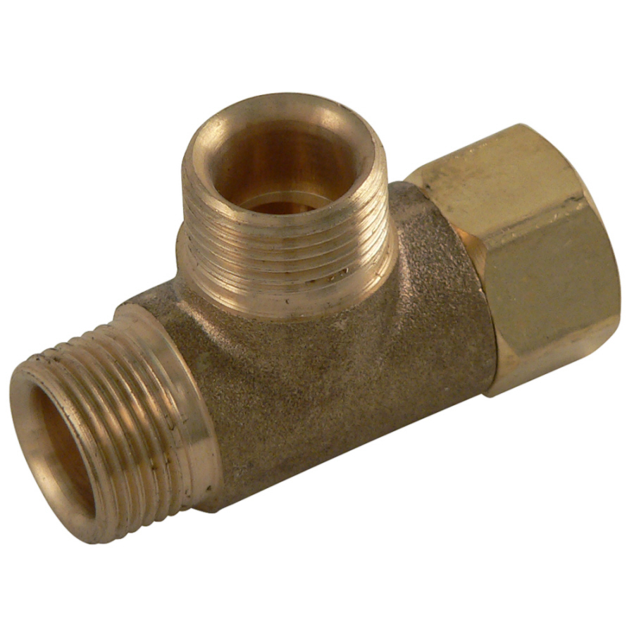 Plumb Pak 3/8 in x 3/8 in x 3/8 in Compression Adapter Fitting