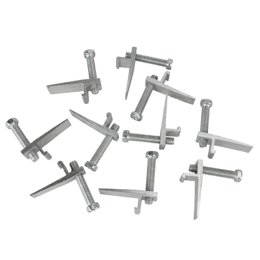 Plumb Pak 10 Pack Stainless Steel Clips for Top Mount Sinks