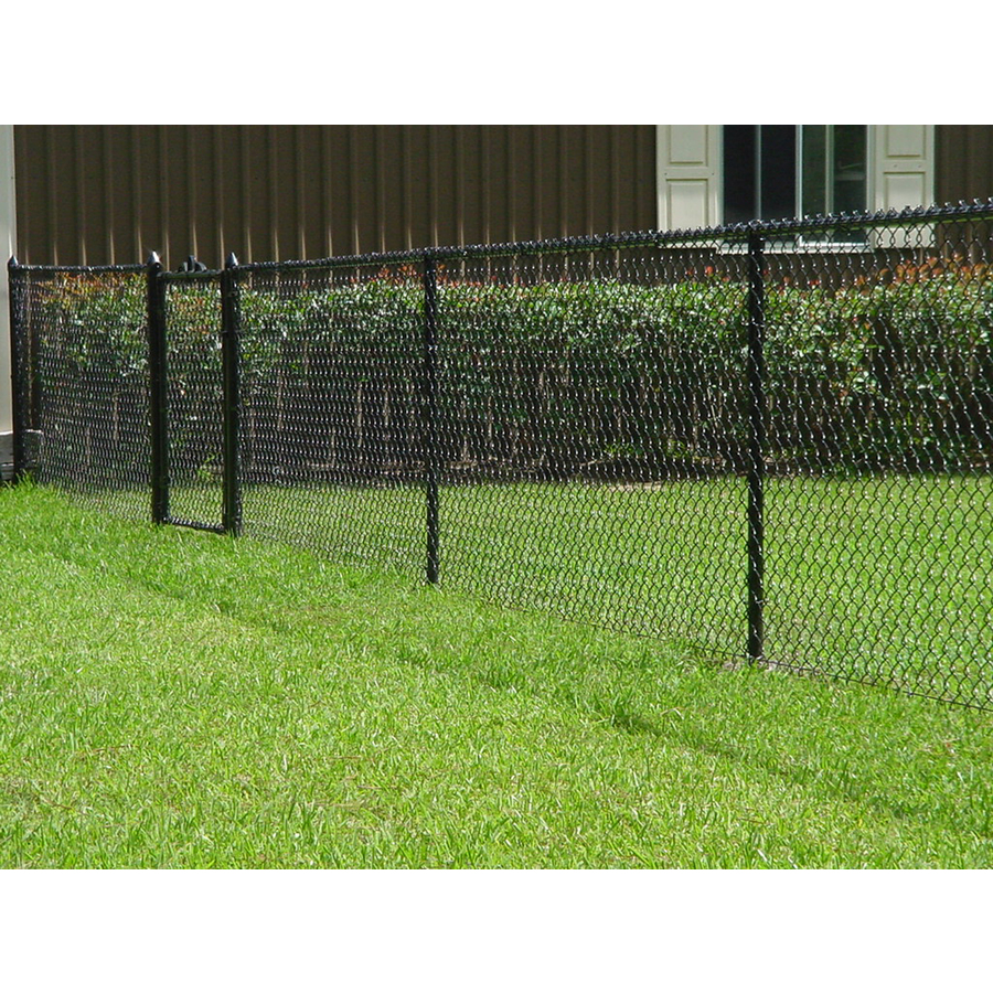 4 Ft H X 50 Ft L 9 Gauge Vinyl Coated Steel Chain Link Fence Fabric In The Chain Link Fence Fabric Department At Lowes Com