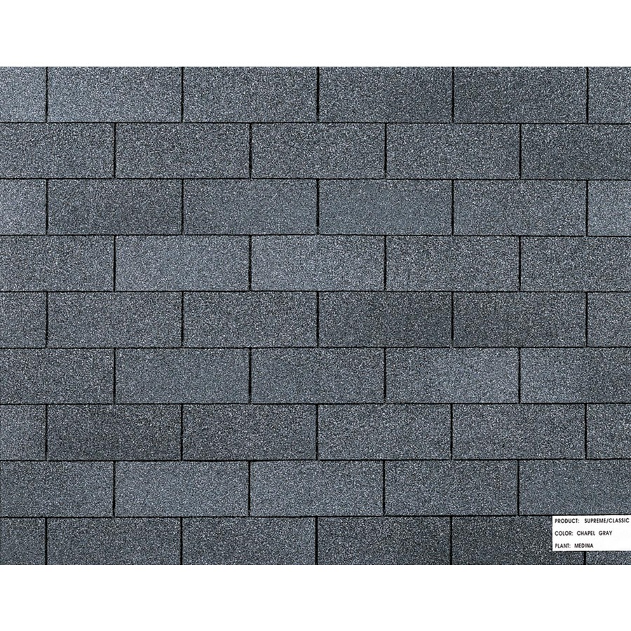 Owens Corning Classic® 3 Tab Asphalt Shingle Chapel Grey