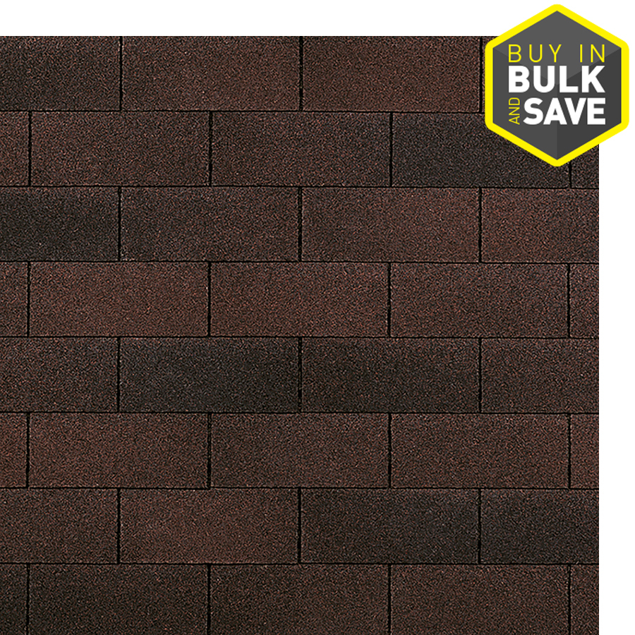 Owens Corning 25 Year Supreme Bark Brown AR 3 Tab Shingles