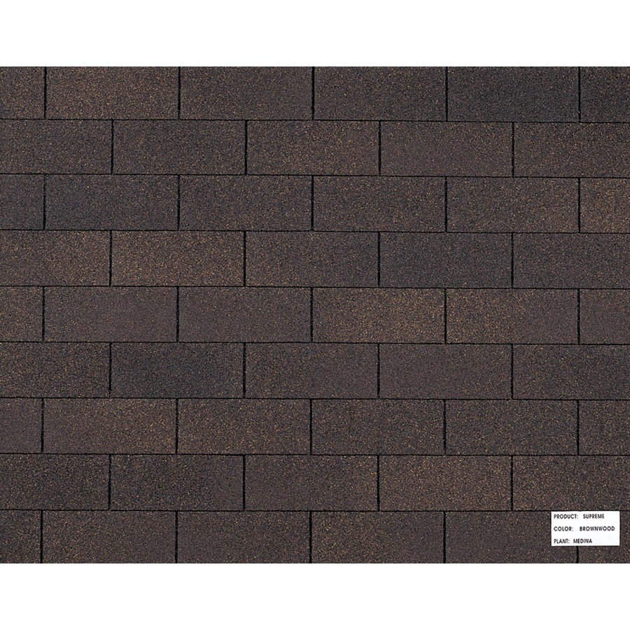 Owens Corning 20 Year Classic Brownwood 3 Tab Shingles