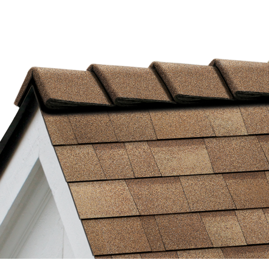 Owens Corning Deco Ridge Frosted Oak Hip and Ridge Shingle