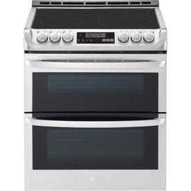 Double Oven Electric Ranges At Lowes Display Product Reviews For Smooth Surface 5 Element 3 Cu Ft 4