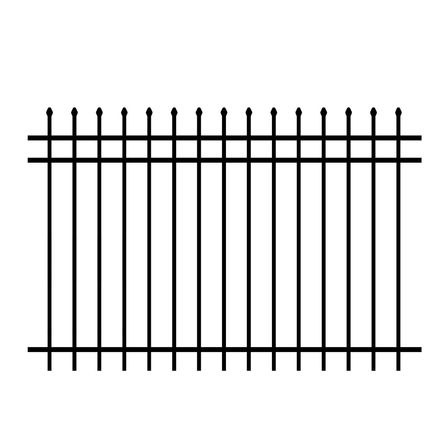 Master Halco 72 x 72 Aluminum Fence Panel