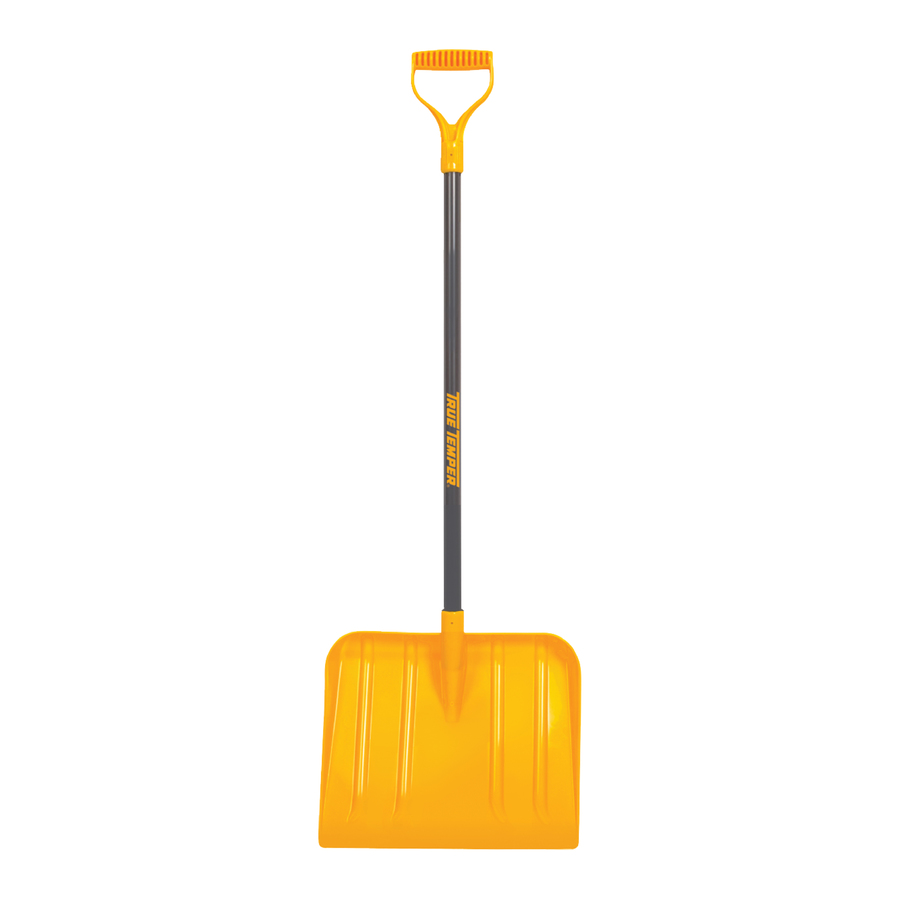 True Temper 11 in Poly Snow Shovel with 21 in Poly Handle