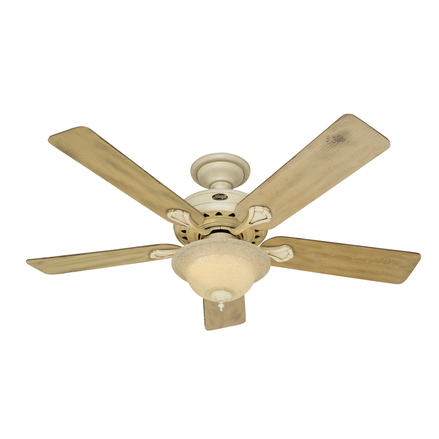 Hunter 52 in Lake Cottage II Harvest Wheat Ceiling Fan with Light Kit